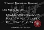 Standbild West Coast Track Classic Los Angeles California USA, 1934, aus Sekunde 12 historischem Filmmaterial Videoclip 65675044373