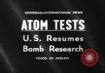 Standbild Atomtests Pazifik, 1962, aus Sekunde 3 historischem Filmmaterial Videoclip 65675044374