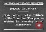Standbild Vereinigten Staaten Truppen Brockton Massachusetts USA, 1930, aus Sekunde 1 historischem Filmmaterial Videoclip 65675044382