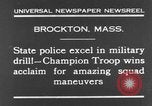 Standbild Vereinigten Staaten Truppen Brockton Massachusetts USA, 1930, aus Sekunde 3 historischem Filmmaterial Videoclip 65675044382