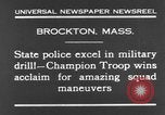 Standbild Vereinigten Staaten Truppen Brockton Massachusetts USA, 1930, aus Sekunde 4 historischem Filmmaterial Videoclip 65675044382
