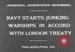 Standbild Cruiser USS St Louis C-20 Philadelphia Pennsylvania USA, 1930, aus Sekunde 3 historischem Filmmaterial Videoclip 65675044385