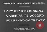 Standbild Cruiser USS St Louis C-20 Philadelphia Pennsylvania USA, 1930, aus Sekunde 7 historischem Filmmaterial Videoclip 65675044385