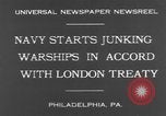 Standbild Cruiser USS St Louis C-20 Philadelphia Pennsylvania USA, 1930, aus Sekunde 10 historischem Filmmaterial Videoclip 65675044385