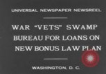 Image of war veterans United States USA, 1931, second 8 stock footage video 65675044390
