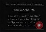 Immagine di United States Coast Guard nave Rockland Maine USA, 1931, secondo 3 filmato di repertorio 65675044391
