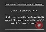 Standbild Mammoth Auto South Bend Indiana USA, 1931, aus Sekunde 3 historischem Filmmaterial Videoclip 65675044392