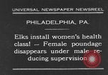 Standbild fat Frauen Philadelphia Pennsylvania USA, 1931, aus Sekunde 1 historischem Filmmaterial Videoclip 65675044394
