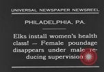 Standbild fat Frauen Philadelphia Pennsylvania USA, 1931, aus Sekunde 7 historischem Filmmaterial Videoclip 65675044394