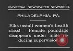 Standbild fat Frauen Philadelphia Pennsylvania USA, 1931, aus Sekunde 11 historischem Filmmaterial Videoclip 65675044394