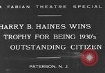 Image Harry B Haines Paterson New Jersey USA, 1931, de la seconde 4 séquences d'archives historiques vidéo 65675044397