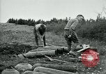 Standbild Livens gas Projektoren Ersten Weltkrieg Chaumont Frankreich, 1918, aus Sekunde 19 historischem Filmmaterial Videoclip 65675044420