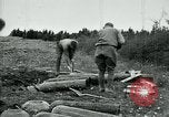 Standbild Livens gas Projektoren Ersten Weltkrieg Chaumont Frankreich, 1918, aus Sekunde 22 historischem Filmmaterial Videoclip 65675044420