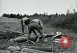 Standbild Livens gas Projektoren Ersten Weltkrieg Chaumont Frankreich, 1918, aus Sekunde 23 historischem Filmmaterial Videoclip 65675044420