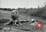 Standbild Livens gas Projektoren Ersten Weltkrieg Chaumont Frankreich, 1918, aus Sekunde 25 historischem Filmmaterial Videoclip 65675044420