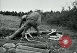 Standbild Livens gas Projektoren Ersten Weltkrieg Chaumont Frankreich, 1918, aus Sekunde 28 historischem Filmmaterial Videoclip 65675044420