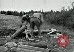 Standbild Livens gas Projektoren Ersten Weltkrieg Chaumont Frankreich, 1918, aus Sekunde 30 historischem Filmmaterial Videoclip 65675044420