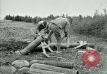 Standbild Livens gas Projektoren Ersten Weltkrieg Chaumont Frankreich, 1918, aus Sekunde 31 historischem Filmmaterial Videoclip 65675044420