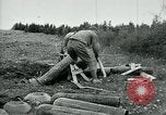 Standbild Livens gas Projektoren Ersten Weltkrieg Chaumont Frankreich, 1918, aus Sekunde 32 historischem Filmmaterial Videoclip 65675044420