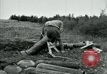 Standbild Livens gas Projektoren Ersten Weltkrieg Chaumont Frankreich, 1918, aus Sekunde 33 historischem Filmmaterial Videoclip 65675044420