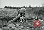 Standbild Livens gas Projektoren Ersten Weltkrieg Chaumont Frankreich, 1918, aus Sekunde 34 historischem Filmmaterial Videoclip 65675044420