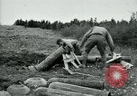 Standbild Livens gas Projektoren Ersten Weltkrieg Chaumont Frankreich, 1918, aus Sekunde 42 historischem Filmmaterial Videoclip 65675044420