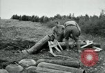 Standbild Livens gas Projektoren Ersten Weltkrieg Chaumont Frankreich, 1918, aus Sekunde 44 historischem Filmmaterial Videoclip 65675044420