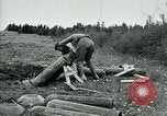 Standbild Livens gas Projektoren Ersten Weltkrieg Chaumont Frankreich, 1918, aus Sekunde 49 historischem Filmmaterial Videoclip 65675044420