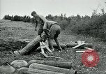 Standbild Livens gas Projektoren Ersten Weltkrieg Chaumont Frankreich, 1918, aus Sekunde 50 historischem Filmmaterial Videoclip 65675044420