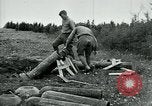 Standbild Livens gas Projektoren Ersten Weltkrieg Chaumont Frankreich, 1918, aus Sekunde 52 historischem Filmmaterial Videoclip 65675044420