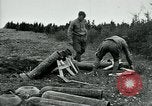 Standbild Livens gas Projektoren Ersten Weltkrieg Chaumont Frankreich, 1918, aus Sekunde 54 historischem Filmmaterial Videoclip 65675044420