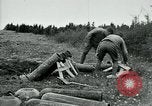 Standbild Livens gas Projektoren Ersten Weltkrieg Chaumont Frankreich, 1918, aus Sekunde 55 historischem Filmmaterial Videoclip 65675044420