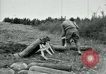 Standbild Livens gas Projektoren Ersten Weltkrieg Chaumont Frankreich, 1918, aus Sekunde 56 historischem Filmmaterial Videoclip 65675044420