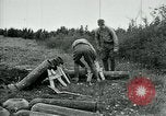 Standbild Livens gas Projektoren Ersten Weltkrieg Chaumont Frankreich, 1918, aus Sekunde 58 historischem Filmmaterial Videoclip 65675044420