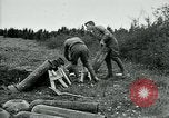 Standbild Livens gas Projektoren Ersten Weltkrieg Chaumont Frankreich, 1918, aus Sekunde 60 historischem Filmmaterial Videoclip 65675044420
