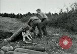 Standbild Livens gas Projektoren Ersten Weltkrieg Chaumont Frankreich, 1918, aus Sekunde 61 historischem Filmmaterial Videoclip 65675044420