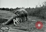 Standbild Livens gas Projektoren Ersten Weltkrieg Chaumont Frankreich, 1918, aus Sekunde 62 historischem Filmmaterial Videoclip 65675044420