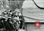 Image of American troops and French tanks in World War I France, 1918, second 5 stock footage video 65675044427