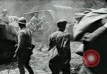 Image of American troops and French tanks in World War I France, 1918, second 45 stock footage video 65675044427