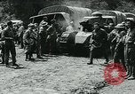 Image of American troops and French tanks in World War I France, 1918, second 50 stock footage video 65675044427