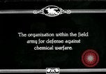 Image of US Army Chemical warfare training World War I United States USA, 1918, second 1 stock footage video 65675044432
