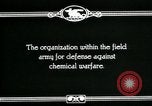 Image of US Army Chemical warfare training World War I United States USA, 1918, second 3 stock footage video 65675044432