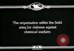 Image of US Army Chemical warfare training World War I United States USA, 1918, second 4 stock footage video 65675044432