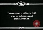 Image of US Army Chemical warfare training World War I United States USA, 1918, second 7 stock footage video 65675044432