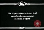 Image of US Army Chemical warfare training World War I United States USA, 1918, second 8 stock footage video 65675044432