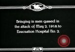 Image of US Army poison gas victims World War I France, 1918, second 7 stock footage video 65675044433