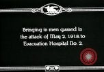 Image of US Army poison gas victims World War I France, 1918, second 8 stock footage video 65675044433