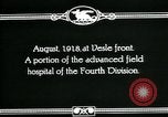Image of US Army poison gas victims World War I France, 1918, second 24 stock footage video 65675044433
