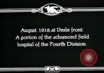Image of US Army poison gas victims World War I France, 1918, second 26 stock footage video 65675044433