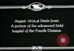 Image of US Army poison gas victims World War I France, 1918, second 27 stock footage video 65675044433